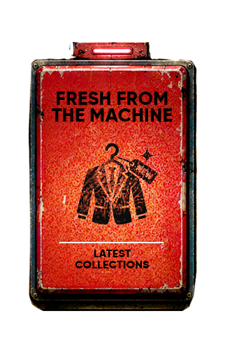 botton voor fresh from the machine