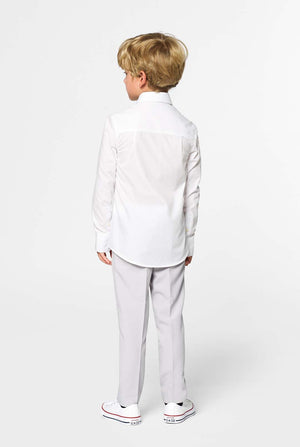 White Knight, wit overhemd voor kinderen
