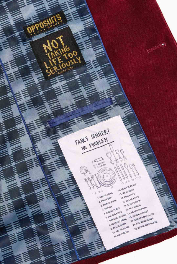 OppoSuits deluxe blazer close up