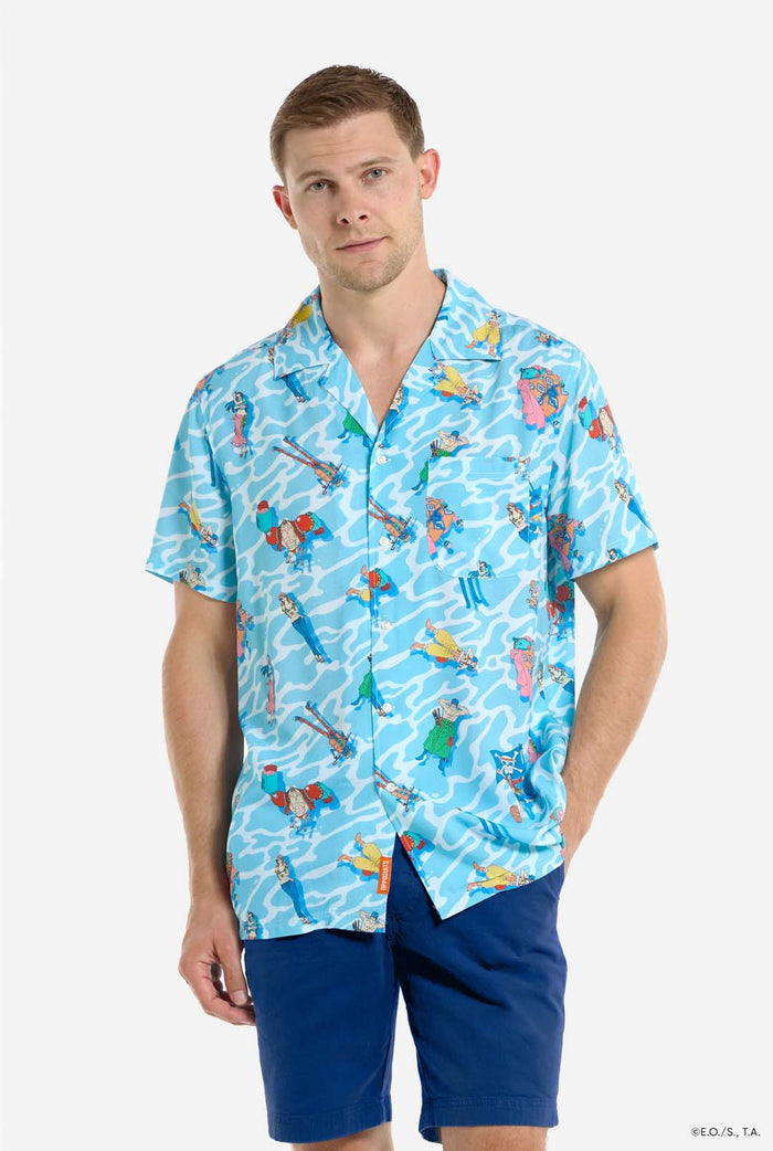 opposuits One Piece Ocean Chill Heren Overhemd 2025 Kleding