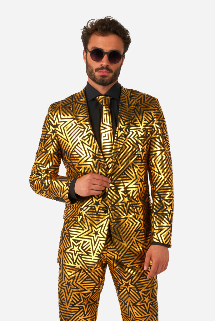 Shell Saits Herenkleding met print en effen gekleurd | OppoSuits–P2