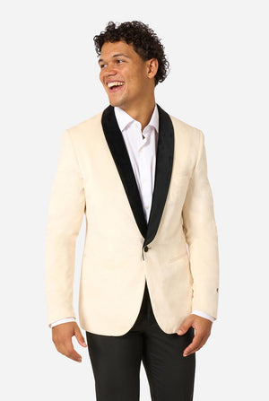 Dinner Jacket - Ivory Champagne