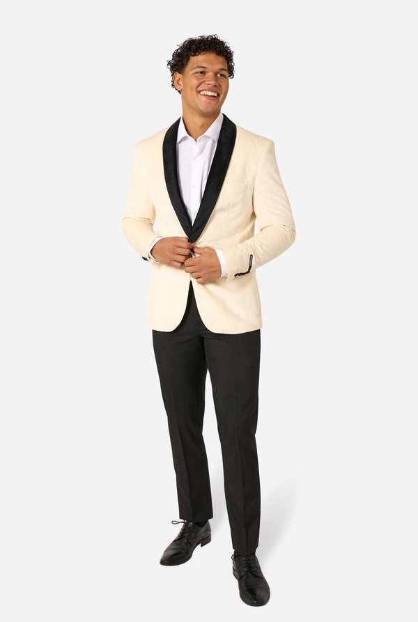 Dinner Jacket - Ivory Champagne