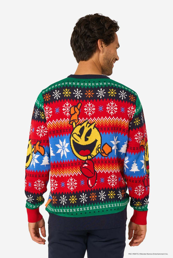 Pac-Man Christmas Sweater