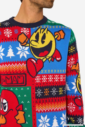 Pac-Man Christmas Sweater
