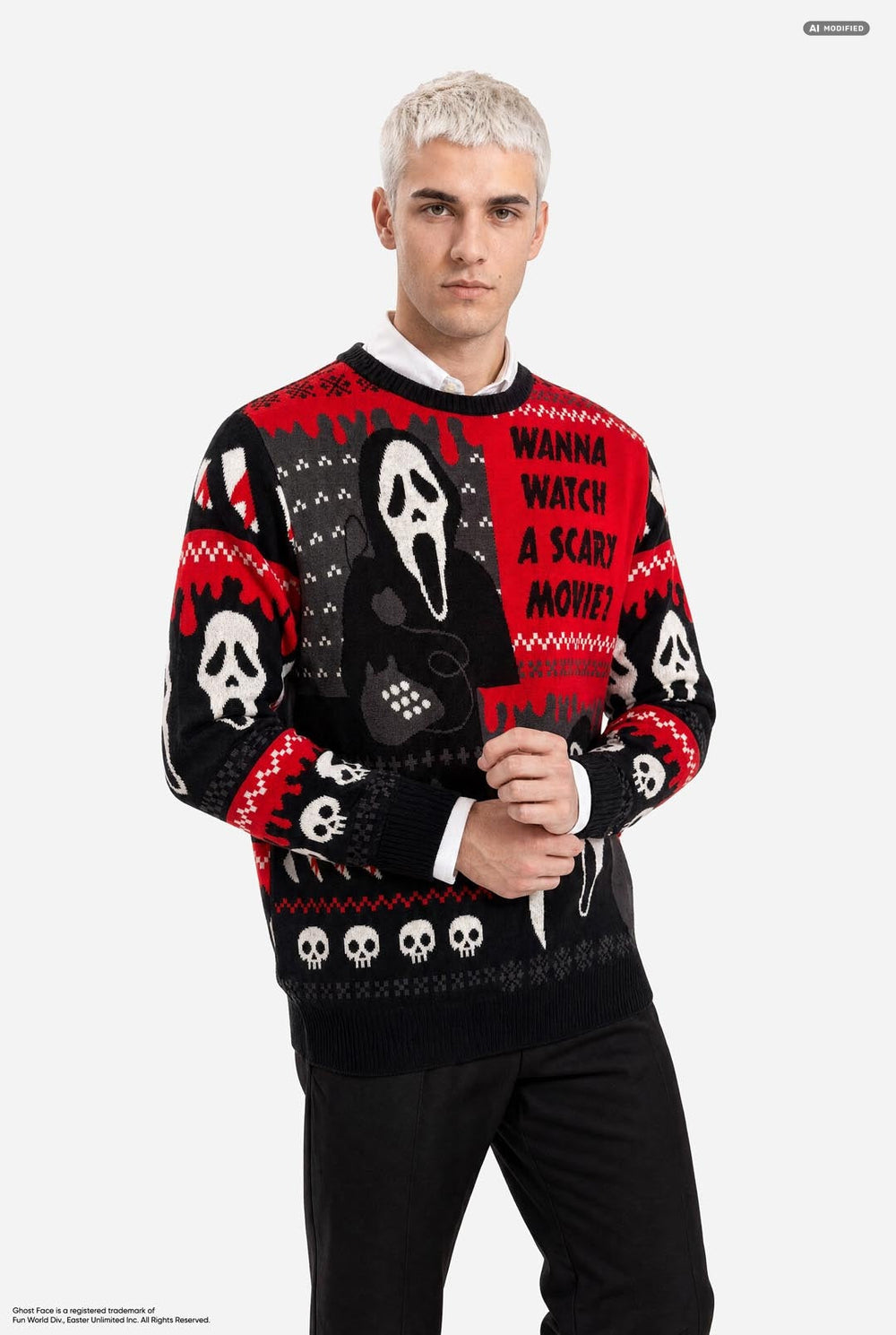 Ghost Face® Sweater