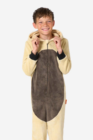 Kind draagt Avatar Appa onesie