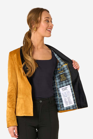 Womens Dinner Jacket - Gold