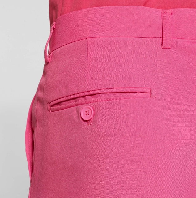 Close up Pink Men's summer suit