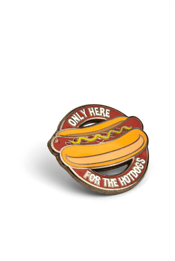 Hotdog pin