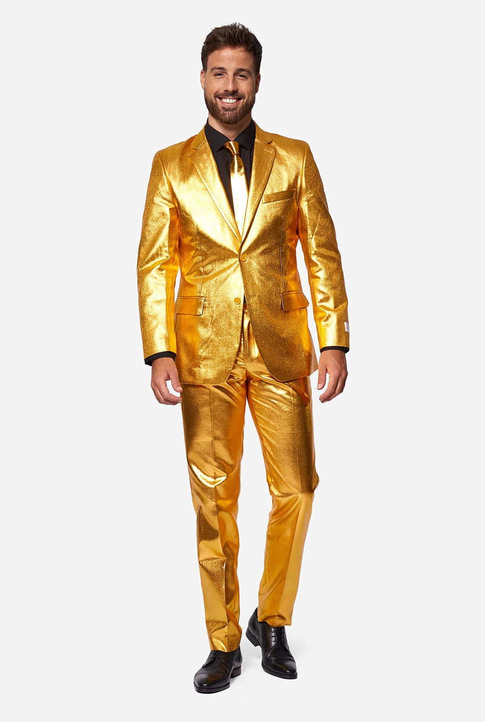 Gold Men's Party Pak gedragen door de mens